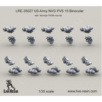 LiveResin LRE35027 US Army NVG PVS 15 Binocular with Norotos TATM mounts 1/35