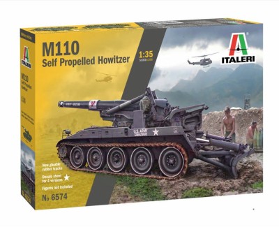 Italeri 06574 M110 Self Propelled Howitzer 1/35