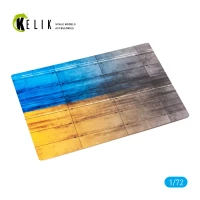 Reskit KS72120 Concrete plates With Ukrainian flag (280x180) 1/72