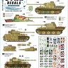 Star Decals 35-C1398 Frundsberg # 3.10. SS-Panzer Division.Pz.Kpfw.IV Ausf.H / J, and Panther Ausf.A / G 1/35