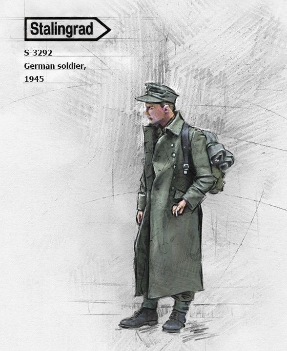 Stalingrad 3292 German soldier 1/35