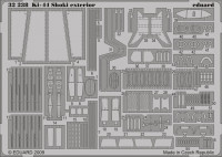 Eduard 32238 Ki-44 Shoki exterior HAS