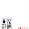 Star Decals 72-A1155 War in Ukraine # 16. Russian TOS-1A rocket artillery in 2022-23 1/72