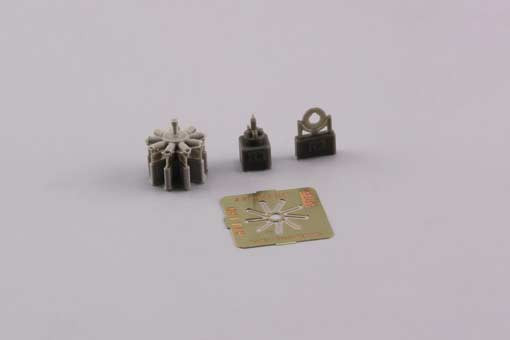 Eduard 672139 Fokker Dr.I engine 1:72