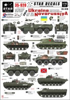 Star Decals STAR35920 Ukraine and Novorussiya 2014 1/35