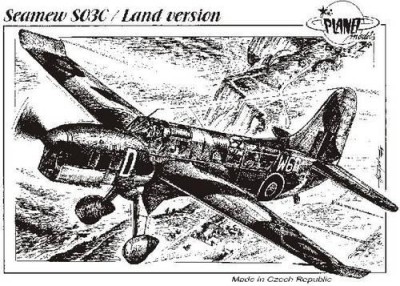 Planet Models PLT069 Seamew SO3C (land version) 1/48