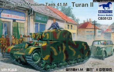 Bronco CB35123 Hungarian Medium Tank 41.M Turan II 1/35