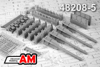 Advanced modeling AMC 48208-5 Транспортная тележка с ракетами Р-73 1/48