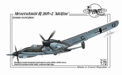 Planet Models PLT231 Messerschmitt Bf 261V-2&quot;Adolfine&quot; 1/72