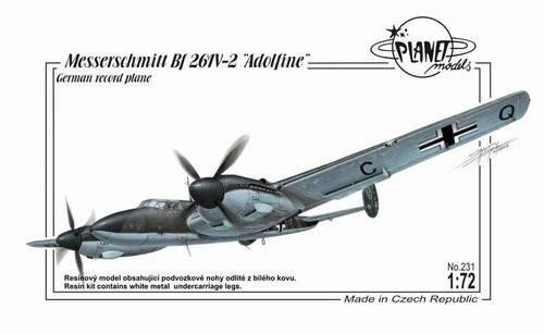 Planet Models PLT231 Messerschmitt Bf 261V-2"Adolfine" 1:72
