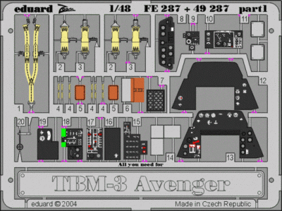 Eduard 49287 TBM-3 ACC (распродажа)