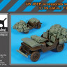 Black Dog T35221 US Jeep accessories set (TAM) 1/35