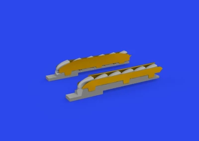 Eduard 648913 BRASSIN Bf 109K-4 exhaust stacks PRINT (EDU) 1/48