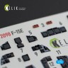 Reskit K72098 F-15E - interior 3D decals GWH 1/72