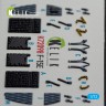 Reskit K72098 F-15E - interior 3D decals GWH 1/72