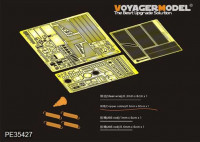 Voyager Model PE35427 Фототравление WWII German KINGTIGER VK.45.02(P)H/V 2IN1(For DML 6657/6613) 1/35