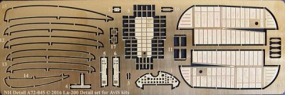 NH Detail NHA72-045 Lavochkin La-200 with Toriy radar Detail Set 1/72