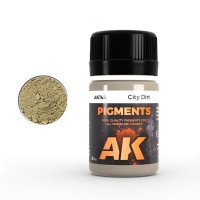 AK Interactive AK-00145 Смесь для нанесения эффектов City Dirt городская грязь
