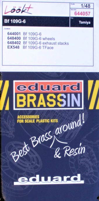 Eduard 644057 BRASSIN 1/48 Bf 109G-6 Lookplus (TAM)