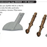 Eduard 648670 BRASSIN Spitfire Mk.Va/b undercar.legs BRONZE 1/48