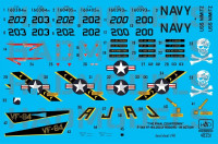 HAD 48251 Decal F-14A Jolly Rogers 'In action' 1/48