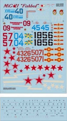 Print Scale 48-008 МиГ-21 &quot;Fishbed&quot; 1/48