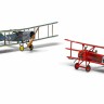 Airfix 02141V Fokker Dr.I Triplane and Bristol F.2B Fighter 'Dogfight Double' 1/72