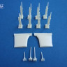 Pavla Models W72-25 Liberator III/GR.V airfoil winglets + rockets - part I. for Academy 1:72