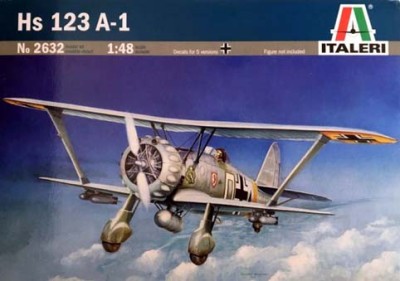 Italeri 02632 HS-123 A-1 1/48