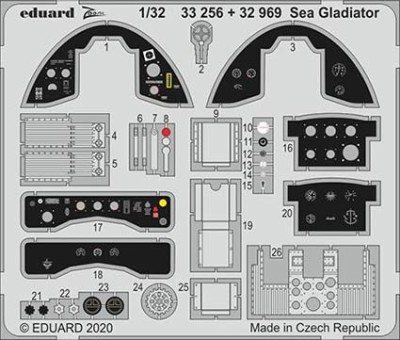 Eduard 33256 1/32 Sea Gladiator (ICM)