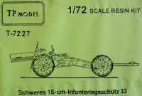 TP Model T-7227 Schw.15cm Infgesch.33 1/72