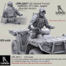 LiveResin LRM35017 US Special Forces/MARSOC ATV rider, seated, bearded version 1/35