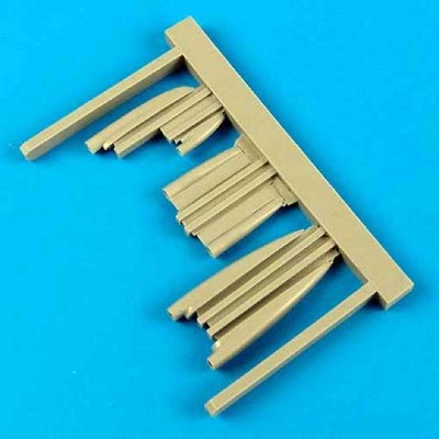 QuickBoost QB32123 MiG-21MF Fishbed J air scoops 1/32