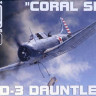 Brengun BRP144013 SBD-3 Dauntless CORAL SEA (plastic kit) 1/144