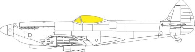 Eduard EX808 Mask Spitfire Mk.XVI TFace (EDU) 1/48