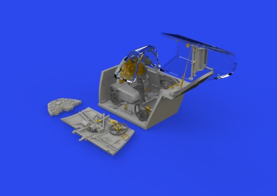 Eduard 648904 Brassin Bf 109K-4 cockpit print (Edu) 1/48