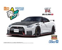 Aoshima 65921 R35 NISSAN GT-R NISMO Special edition 2022 Brilliant White Pearl, SNAP KIT (сборка без клея) 1/24