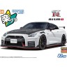 Aoshima 65921 R35 NISSAN GT-R NISMO Special edition 2022 Brilliant White Pearl, SNAP KIT (сборка без клея) 1/24