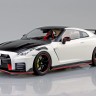 Aoshima 65921 R35 NISSAN GT-R NISMO Special edition 2022 Brilliant White Pearl, SNAP KIT (сборка без клея) 1/24