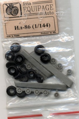 Экипаж EQR-14402 Ил-86 Колеса шасси 1/144