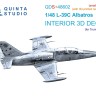 Quinta studio QDS+48602 L-39C (Trumpeter) (малая версия) (с 3D-печатными деталями) 1/48
