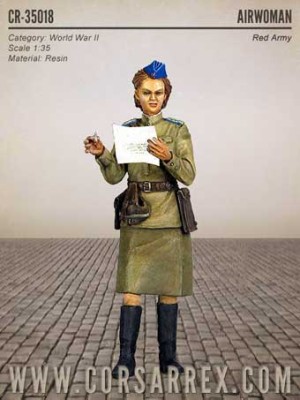 Corsar Rex 35018 AIRWOMAN / Red Army World War II