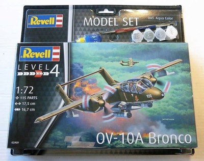 Revell 63909 Набор Американский лёгкий штурмовик OV-10A Bronco 1/72