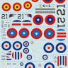 Print Scale 72-226 Balloon-Busting Aces of WW I" Part 3 - Belgium, USA & British Empire 1/72
