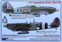 AML AMLC72020 Декали 312 Squadron RAF Part II. 1/72