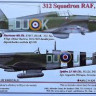 AML AMLC72020 Декали 312 Squadron RAF Part II. 1/72