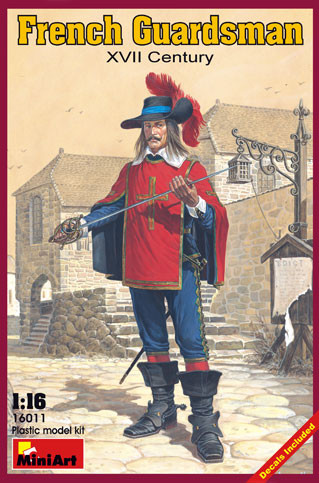 MiniArt 16011 1/16 FRENCH GUARDSMAN XVII CENTURY