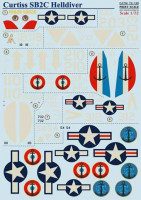 Print Scale 72-139 Curtiss SB2C Helldiver Wet decal 1/72