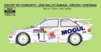 Reji Model 18015 Ford Escort RS Cosworth Rallye ?umava 2000 1/18
