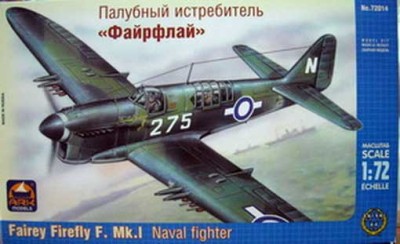ARK 72014 Палубный истребитель &quot;Файрфлай&quot; 1/72
